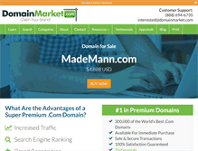 Tablet Screenshot of mademann.com